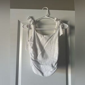 Free People White Tank Top